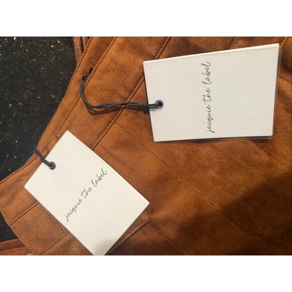 Jacquie The Label  NICO EMBROIDERED TOP & MATISSE SUEDE TENNIS SKIRT Set S NWT - Picture 4 of 4